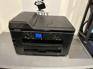 【中古】インクジェット複合機 EPSON エプソン PX-1700F ビジネスプリンター A3 A4 両面 FAX Wi-Fi ② 【札TB02】