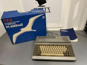 [ used ] retro personal computer NEC PC-6001mkⅡ personal computer pc-6001mk2 game Showa Retro [.TB02]