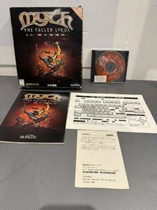 【中古】パソコンソフト Windows95 CD-ROM ミス 闇の破壊神 日本語版 myth THE FALLEN LORDS バンジー BUNGiE ゲーム レトロ 【札TB02】