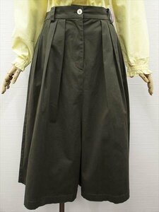  beautiful goods Person's PERSON'S... culotte skirt M khaki green 