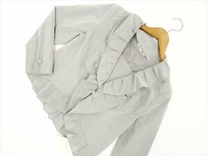 定価\48,000 訳あり未使用品 ラフェスタシックホワイトレーベル La Festa chic White Label 長袖 ジャケット 13 グレー