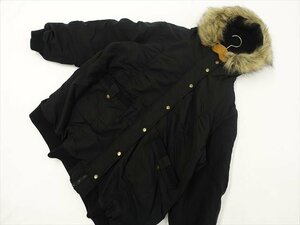  large size unused goods long sleeve with a hood . Mod's Coat 5L black 