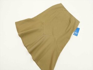  new goods tag attaching L planet ELLE PLANETE knee height ... mermaid skirt 36 Brown [ mail service possible ]