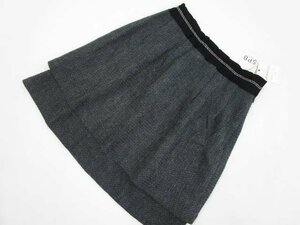  new goods tag attaching e Spee Be SPB mini height pcs shape tia-do skirt M black × gray .