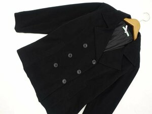 大きいサイズ 美品 パレオツー PALEO2 長袖 Pコート 3L ブラック