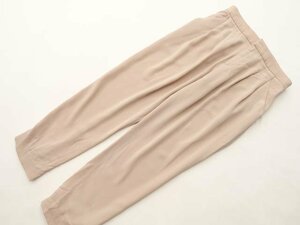 美品 ユニクロ UNIQLO ツータックイージーパンツ M ダスティピンク