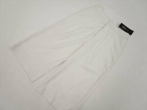 80%OFF regular price \6,990 with translation unused goods azur bai Moussy AZUL by moussy one tuck culotte pants S eggshell white 