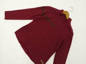  beautiful goods Trussardi Golf Trussardi Golf long sleeve cut and sewn 40 bordeaux 