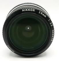 ★極上品★　ニコン NIKON Ai NIKKOR 28mm F3.5 #489_画像6