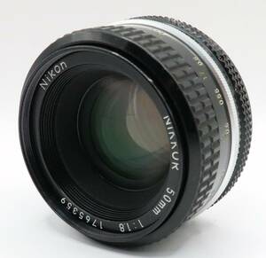 ★良品★　ニコン NIKON Ai NIKKOR 50mm F1.8 #496