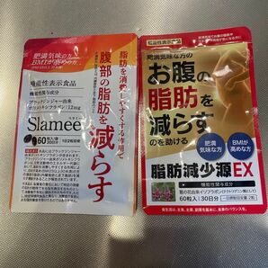 サプリメント　脂肪減少源EX スラミー　新品未開封　BMI