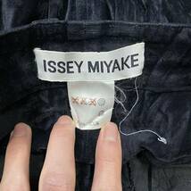 Rare archive Early 90's ISSEY MIYAKE Wrinkled pleated velvet pants JAPANESE LABEL goa ifsixwasnine share spirit lgb 14th addiction_画像8