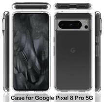 【匿名＆追跡発送】Google Pixel 7a ケース グーグルピクセル7a ケースクリア 耐衝撃 透明 TPU×PC 2in1_画像7