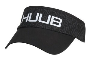 HUUB フーブ サンバイザーⅡ ブラック A2-VIS2-B 日差し 紫外線を遮ぎる 軽量 ランニング キャップ ネコポス発送