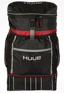 ■HUUB Transition Bag2 フーブ トランジション バッグ 2 ブラックレッド 2023 約40L トライアスロン マラソン レース 大会移動に最適