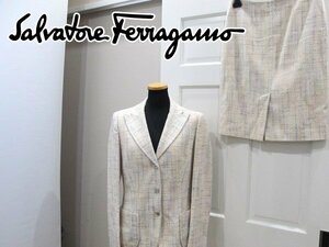  second mail order 1 jpy Salvatore * Ferragamo jacket skirt setup 