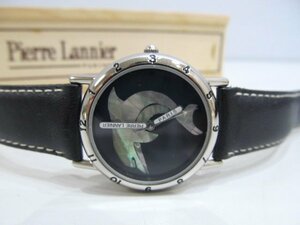  second mail order 1 jpy Pierre lanie dolphin shell wristwatch 
