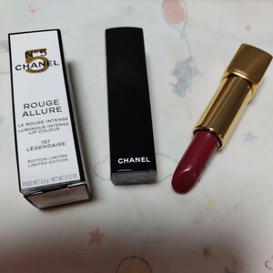 ★人気色★限定色★CHANEL　シャネル　ルージュ　アリュール　157　レジャンデール　リップ　リップスティック　口紅