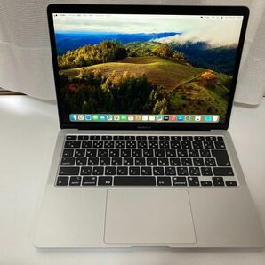 美品 MacBook Air 2020 M1 A2337 MGN63J/A 8GB/256GB シルバー