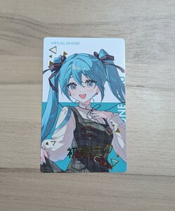 プロセカ☆箔押し　初音　ミク epick card series☆プロジェクトセカイ クリエイターズ フェスタ 2024☆バチャシン