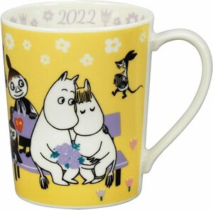 MOOMIN (ムーミン) 2022年 セラミックイヤーズマグ カップ(300ml) MM2022-11 イエロー