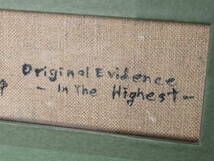 入手困難◆貴重作品◆福市幸子「Original Evidence -In The Highest-」◆キャンバスに油彩画作品◆サイン裏書◆額装◆F4号◆ふくいちさちこ_画像9