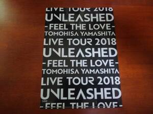 即決/ 送料込 / TOMOHISA YAMASHITA LIVE TOUR 2018 UNLEASHED - FEEL THE LOVE / 特典クリアファイル