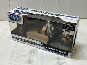 STAR WARS/スターウォーズ SCRAMBLE ON YAVIN/スクランブル オン ヤヴァン ●2518Y● 長期保管品 TOMY/トミー Hasbro/ハスブロー 未開封品