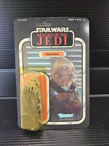 ヴィンテージ スターウォーズ/オールドケナー 1980年代 『Squid Head/スクイズ』 外箱なし ROTJ ジェダイの帰還 Action Figure 長期保管品 