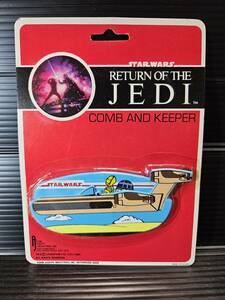 ☆未開封品☆ スターウォーズ COMB AND KEEPER 『C-3PO＆R2-D2』デザインのコーム ROTJ 1983年製 ヴィンテージ品 長期保管品　 