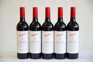 5本セット Penfolds BIN407 ペンフォールズ ビン 407 2012年 750ml オーストラリア ワイン 未開栓 古酒