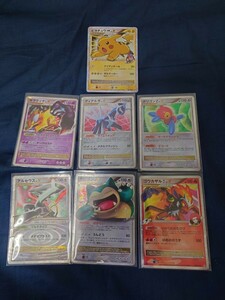  Pokemon card damage goods 7 pieces set Lv.Xaruse light mold gon Pikachu gi Latte .na