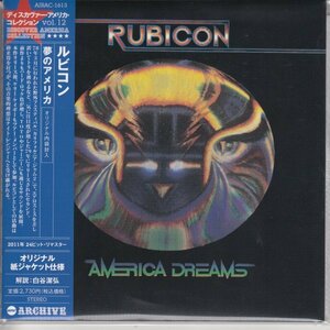 【NIGHT RANGER前身】紙ジャケ RUBICON / 夢のアメリカ（国内盤CD）