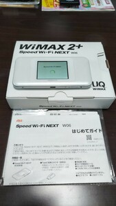 ◆美品◆モバイルルーターSpeedWi-FiNEXTW06 ホワイト