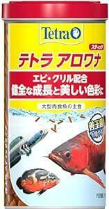 テトラ (Tetra) アロワナ 210g 肉食魚の主食 エビクリル配合 健全な成長と美しい色彩 浮上性フード 熱帯魚 肉食魚 エ