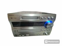 ONKYO CD MDチューナーアンプ FR-N7EX ジャンク　リモコン付_画像1