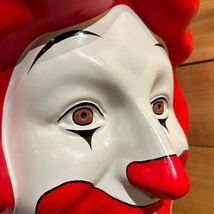 McDonald's / 70's Ronald McDonald Balloon Head Display ロナルド　マクドナルド　バルーンヘッド　割れ無し　程度良　希少_画像8