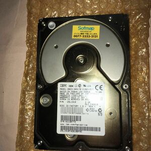 IBM HDD SCSI DNES-309170 9GB ジャンク