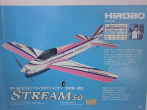* valuable out of print Hirobo Stream 50 Stunt machine kit goods with special circumstances *