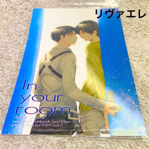 進撃の巨人 リヴァイ エレン リヴァエレ同人誌 サワ NIA vol.2 中古