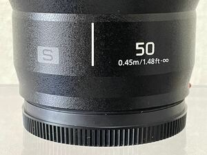 パナソニック(Panasonic) 大口径標準単焦点レンズ フルサイズミラーレス一眼 Lマウントシステム用 ルミックス LUMIX S 50mm F1.8 S-S50