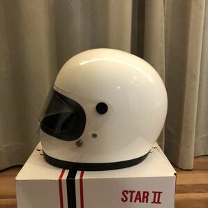 BELL STAR II ベルスター2ヘルメットLサイズ ホワイト美品 フルフェイスヘルメットの画像5