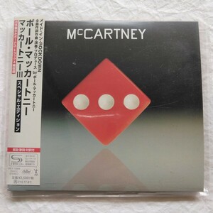 Paul McCartney / マッカートニーIII スペシャル・エディション　＜限定盤＞　国内盤帯付き　SHM-CD