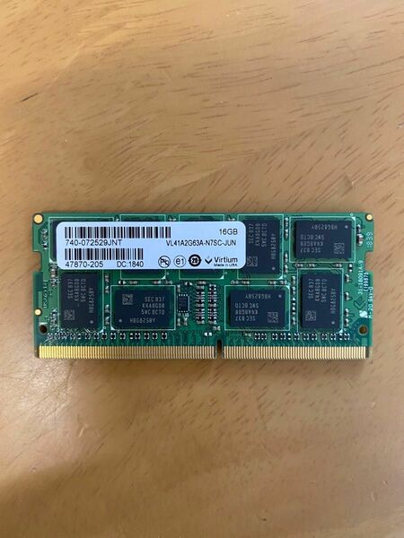 DDR4 16GB ECCあり　#2