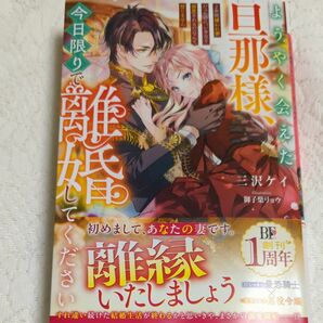  ようやく会えた旦那様、今日限りで離婚してください　２年間嫌われ妻だったのに、いきなり溺愛されるだなんて信じません 三沢ケイ／著