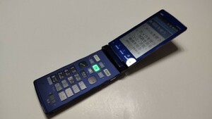 A103 au 簡単ケータイ KYF32 KYOCERA 京セラ /4Gガラホ/折畳式/ 簡易動作確認＆簡易清掃＆初期化OK 判定○ 現状品 送料無料 