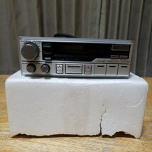 【当時物】【完動品】KENWOOD KXC-7500 カーオーディオ カセットデッキ RX-7 実働取り外し イルミネーション球切れ無し 動作良好_画像3