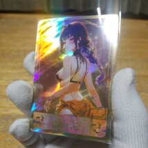 【新品未使用】ACGカード 海外製 セクシーカード RAIDEN SHOGUN 原神 雷電将軍 ファンカード 美少女116_画像3