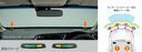 VEZEL Vezel Honda original front sensor indicator (2016.10~ specification modification ) 08V66-E3V-000A