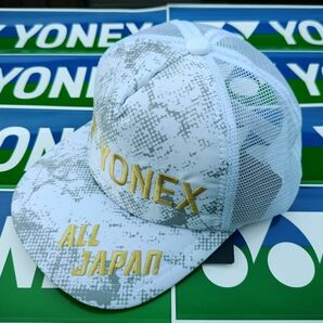 YONEX '24年 カタログ未掲載限定 ALL JAPAN メッシュキャップ(UNI)